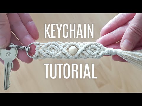 DIY MACRAME KEYCHAINS Patterns for Beginners and Beyond