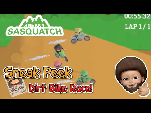 Sneaky Sasquatch - Sneak Peek | Dirt Bike Race
