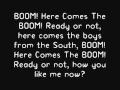 BOOM by POD Lyrics
