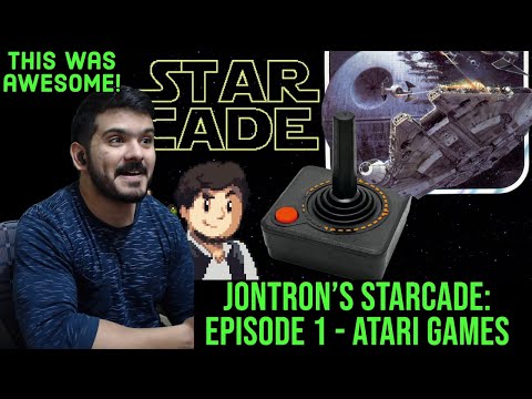 JonTron's StarCade: Episode 1 - Atari Games reaction