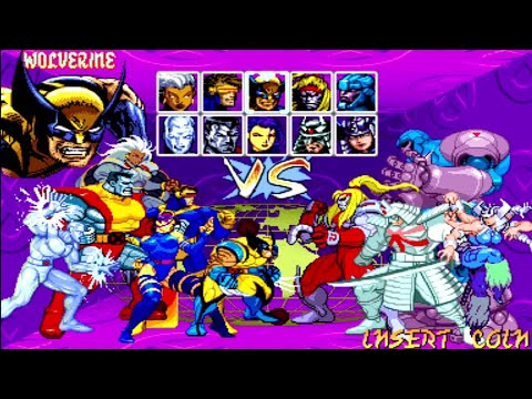 Character Select - X Men Children Of The Atom OST Extended