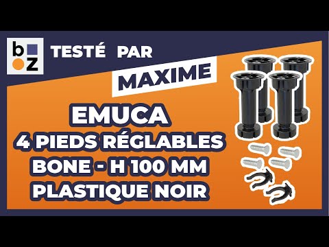 Kit de 10 pieds réglables - Bone EMUCA