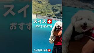 【スイス絶景】行ってよかった湖7選🇨🇭🏔️|一度は見たいエメラルドブルーの絶景湖#shorts #switzerland