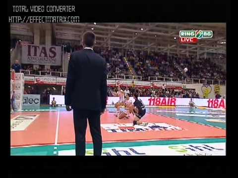 Itas Diatec Trentino - Bre Banca Lannutti Cuneo 18.10.2009, Serie A1, Trento, Italy