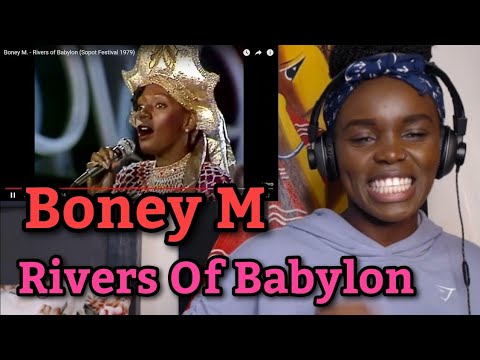 African Girl First Time Hearing Boney M. - Rivers Of Babylon (REACTION)
