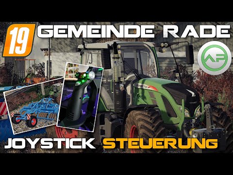 ✅ [LS19] GEMEINDE RADE | Fendt 724 Vario S4 Profi Plus | 🕹️ Fahrhebelsteuerung via Joystick 🕹️