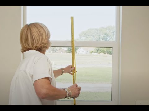 Measuring for Small Cafe Curtains
