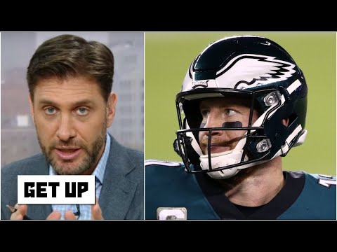 邁克·格林伯格 (Mike Greenberg) 認為：卡森·溫茲 (Carson Wentz) 是第 10 週壓力最大的球員 | Get Up (Carson Wentz is under the most pressure in Week 10 - Mike Greenberg | Get Up)