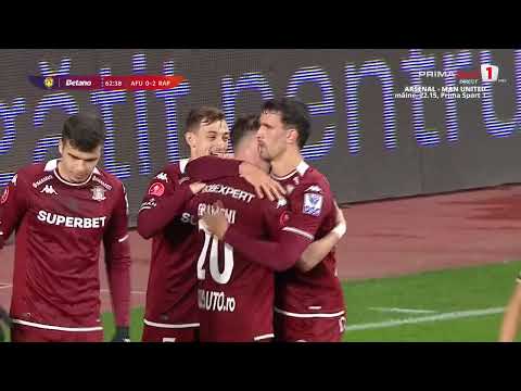 REZUMAT: CS Afumaţi - Rapid 0-3. Antrenament lejer pentru giuleşteni în Cupa României