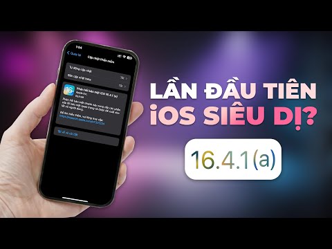 LẦN ĐẦU TIÊN Apple ra bản iOS siêu dị này - iOS 16.4.1(a) phản hồi bảo mật là gì?
