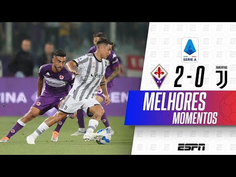 JUVENTUS PERDE PARA A FIORENTINA NA ÚLTIMA RODADA DO ITALIANO | MELHORES MOMENTOS