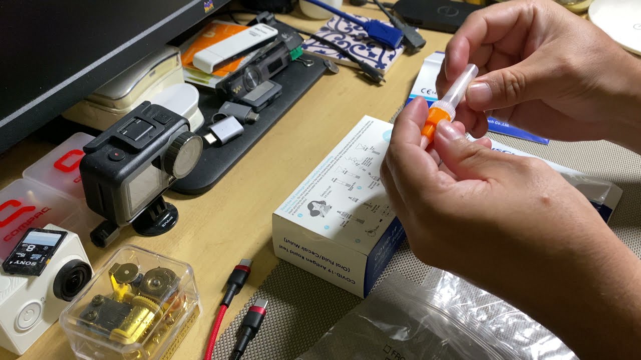 JusChek Antigen Covid 19 Rapid Test #JusChek #Antigen #Covid19 #Saliva #Easy #Accurate