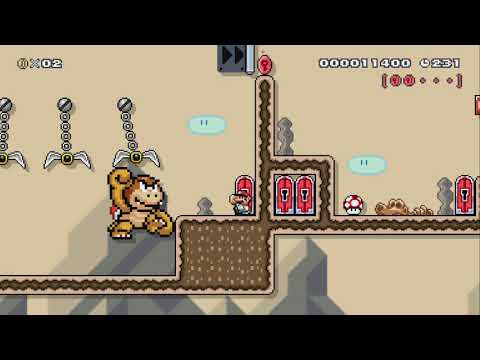 the canyon by DarkSouls2 ~ First Clear! - Super Mario Maker 2 - No Commentary 1bt