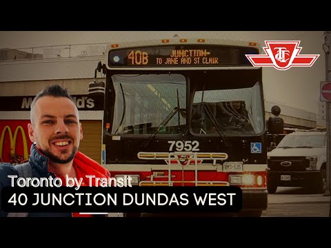 Toronto TTC Buses on Dundas West Route 40 | Toronto By Transit Bus