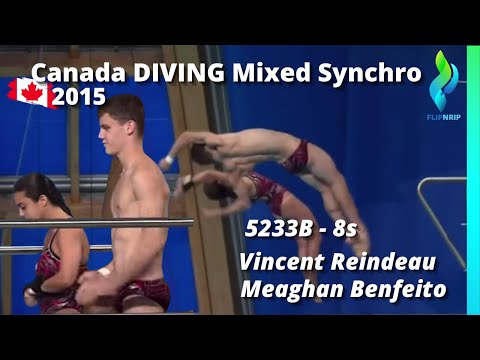 2015 Mixed Double 10 Meter Diving - Meghan Benfeito &  Vincent Reindeau   - Kazan