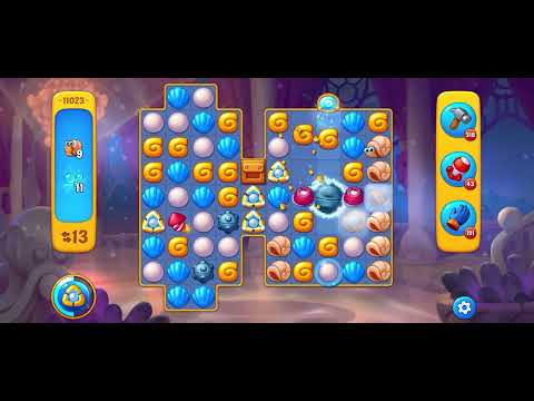 Fishdom level 11023 no boosters フィッシュダム ノーマル