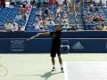 Roger Federer Second Serve in Slow Motion (210 fps)