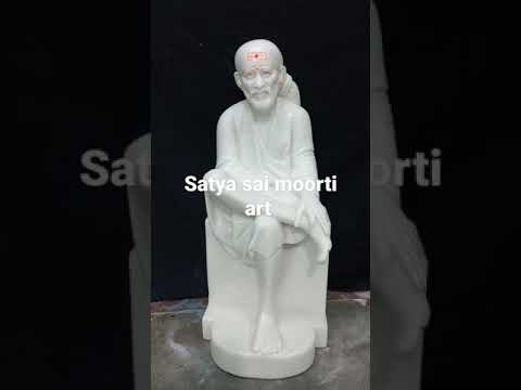 White Marble Shirdi Sai Baba Statue