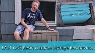 I Wish I Bought This Sooner! Best Outdoor Storage Box for Your Backyard Makeover 🌿 East Oak