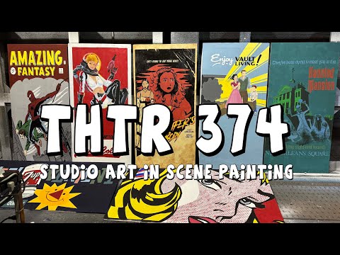THTR 374 STUDIO ART IN SCENE PAINTING