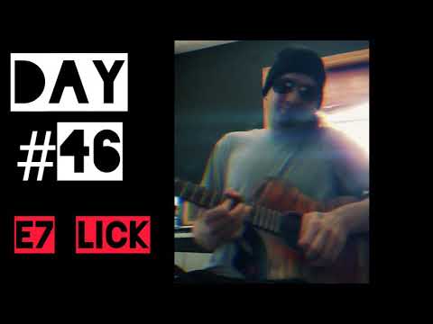 Guitar Licks & Tricks (EVERY DAY!) #46- E7 Lick