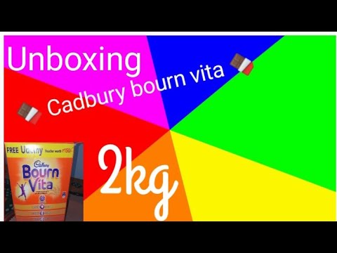 #shorts Unboxing of Cadbury bourn vita Amazon.....