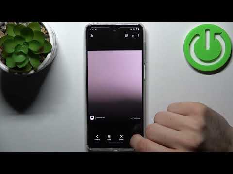 How To Turn On/Off Camera Watermark on MOTOROLA MOTO G42 - Camera Options