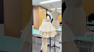 服飾学生の日常vlog🎀卒制2体目のスカート作り✨ #vlog #服飾学生