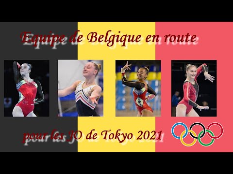 Team Belgium WAG for Tokyo 2021 olympics games