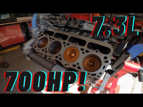 700hp 7.3L Powerstroke build is almost complete!