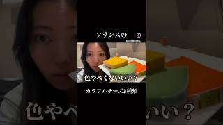 【フランスの日常】フランスのチーズってこれが普通。 #franceculture #francelife #france #fromage #フランス文化 #フランスの日常 #フランスのチーズ