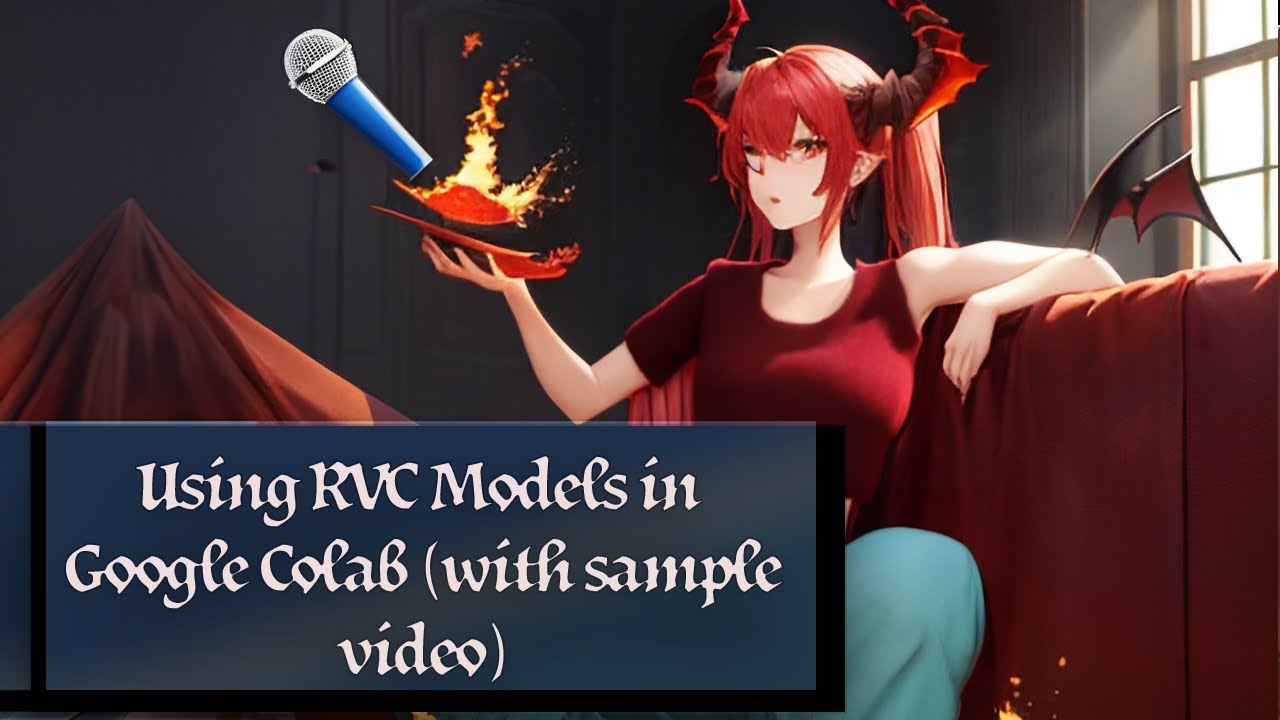 RVC, using Voice Changer Models in Colab