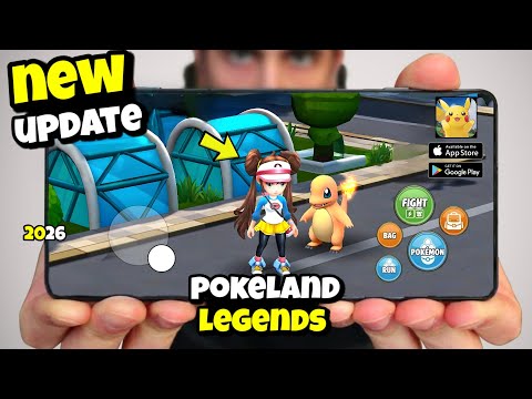 New Pokémon Game on Mobile! New Update 2026  | Pokeland Legends Mobile (Android/iOS)