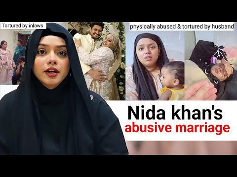 Nida Khan's ABUSIVE HUSBAND & INLAWS || Sufiyan REPEATEDLY CHEATED & MANIPULATED NIDA