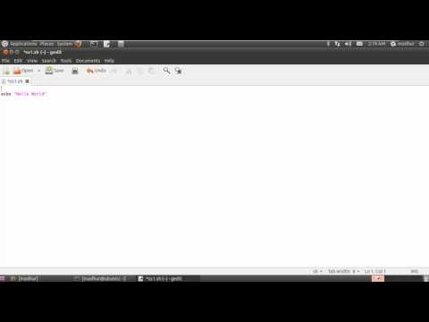Shell Scripting Tutorial 16 Hello World