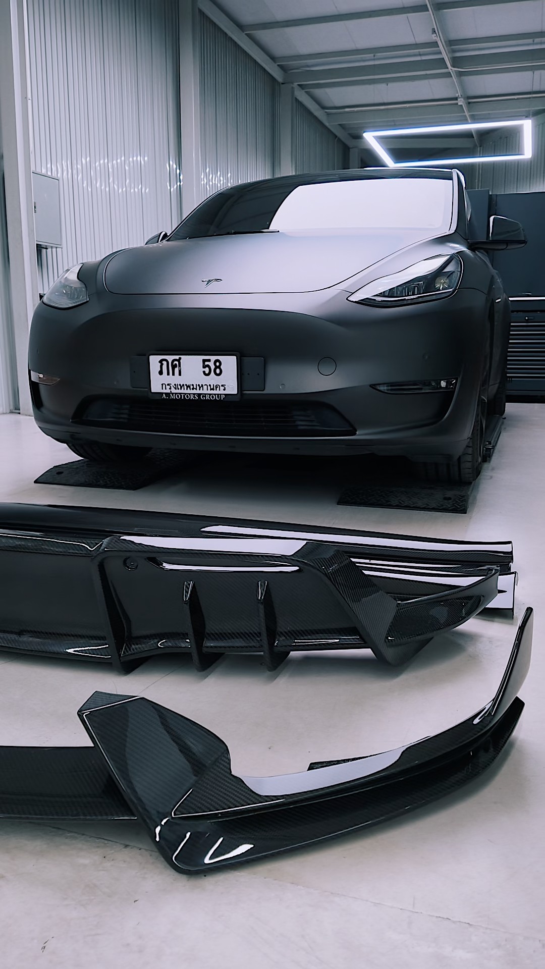 ADRO V1 Complete Kit Tesla Model Y — ชุดแต่งรอบคัน ที่ G-FORCE Thailand #Shorts