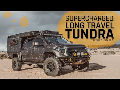 Supercharged Long Travel Stage 3  2017 Tundra