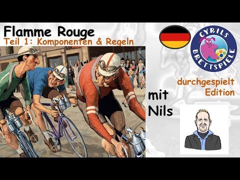 Flamme Rouge - Komponenten & Regeln - Cyrils Brettspiele(S165E01)