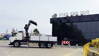 شاحنة قلابة Volvo FM430 6x2 HIAB 166 E-5 HIPRO Crane Kipper | صورة 4 - Autoline
