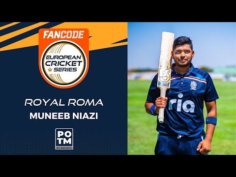POTM: M.Niazi - RCC vs ROR | Highlights | FanCode ECS Rome, 2022 Day 3 | ECS22.420