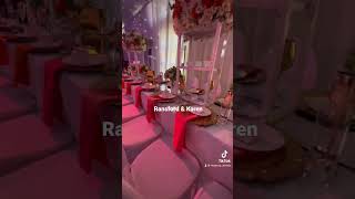 Reception details for Ransford & Karen 🎊🎊