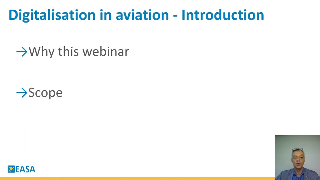 Digitalisation in aviation - Introduction