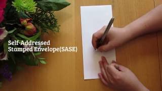 How to make a Self-Addressed Envelope! (SASE)