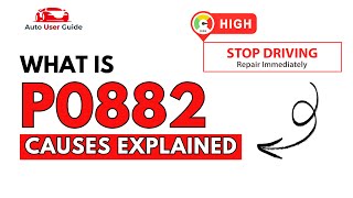OBD Code p0882 Guide to Repair