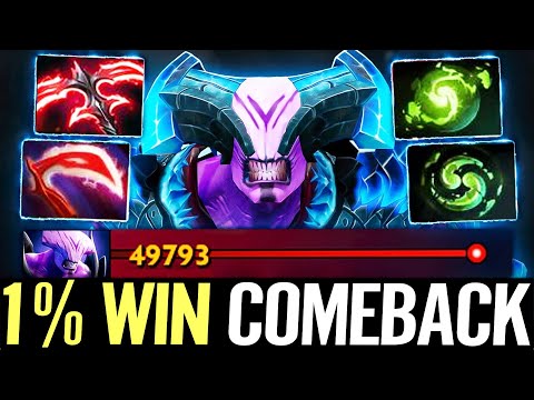 🔥 LVL3 Desolator + 2x Refresher — Facless Void 1% Win Chance Comeback WTF Strongest Carry Dota 2 Pro