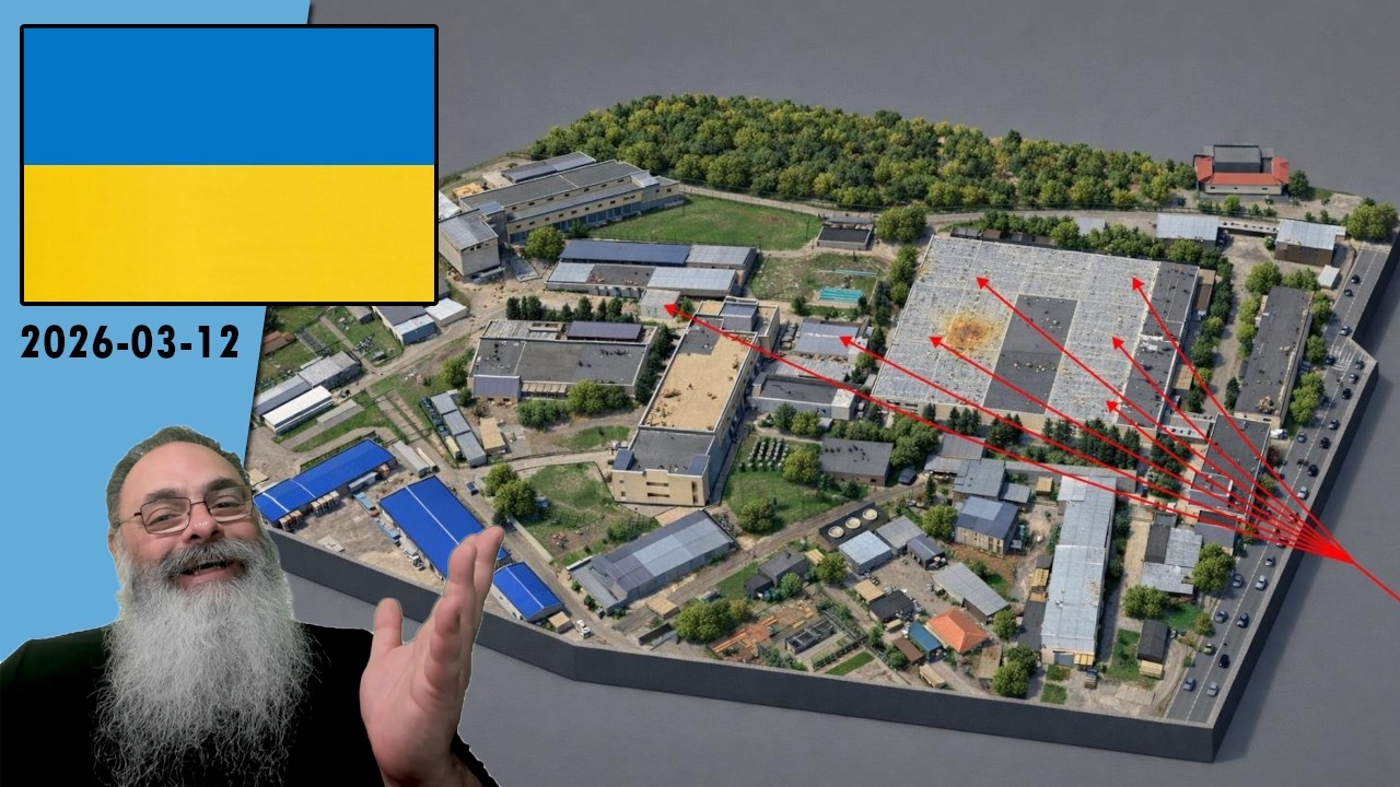 #Ucrânia 2026-03-12: UCRÂNIA DESTRÓI FÁBRICA RUSSA de ELETRÔNICOS CRÍTICA em BRYANSK