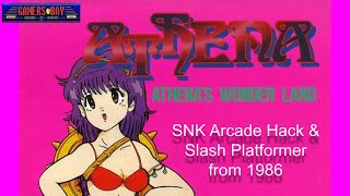 Athena (SNK, 1986) A Classic Arcade Hack & Slash Platformer