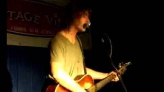 Rhett Miller performing Jagged and Caroline @ Vintage Vinyl on 6/22/09