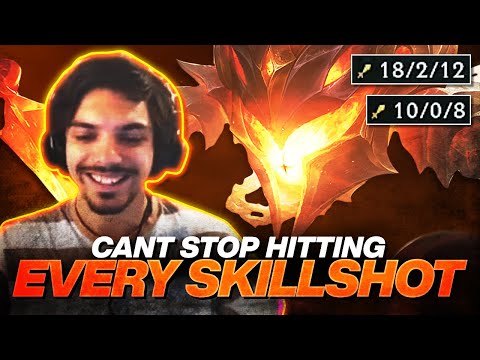 THE KING OF SKILLSHOTS | RANK 1 VEL'KOZ WORLD GAMEPLAY | Azzapp Highlights