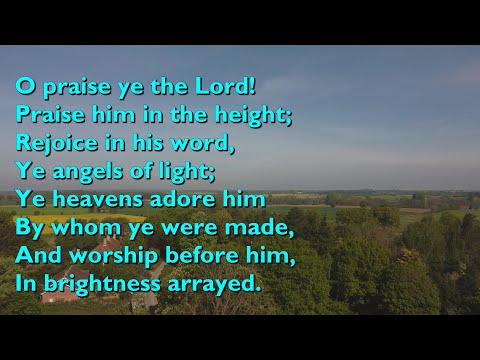 O Praise Ye the Lord (Tune: Laudate Dominum {Parry} - 4vv) [with lyrics for congregations]